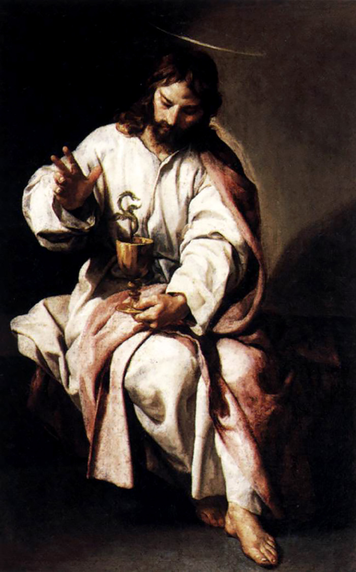 saint john the evangelist and the poisoned chalice